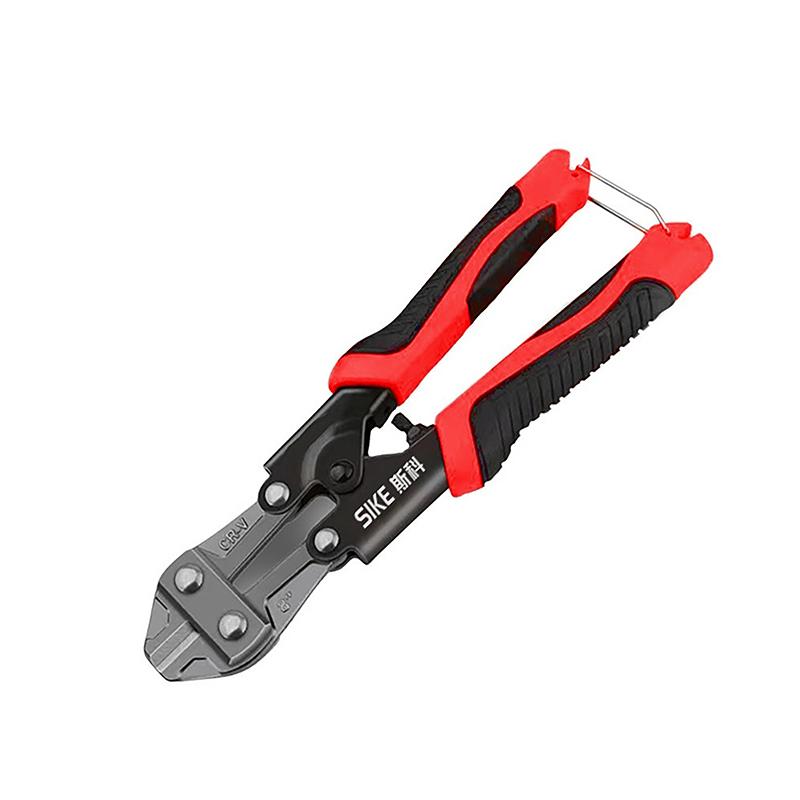 1Pc Mini Bolt Cutter, Made Of Chrome-Vanadium Alloy Steel, Fast And Sharp, Labor-Saving Operation, Used To Cut Wire, Bar Steel,