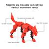 Puzzle New Unique Assembly Doll Block 3D Printing Dog Multi Joint Full Body Activity Decompression Toy