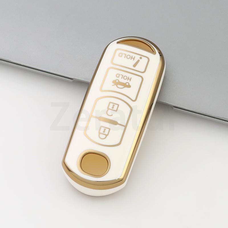 2/3/4 Buttons Tpu Car Remote Key Case Cover Shell For Mazda Cx-3 Cx3 Cx-5 Cx5 Cx7 Cx-9 Cx8 2 3 5 6 Atenza Axela Demio Keyless