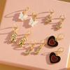 Set Orecchini Orecchini Semplici con Nappa Lunga Set Orecchini Moda Orecchini Cartoni Animati Adorabili Orecchini Bohemien da Donna Set Orecchini