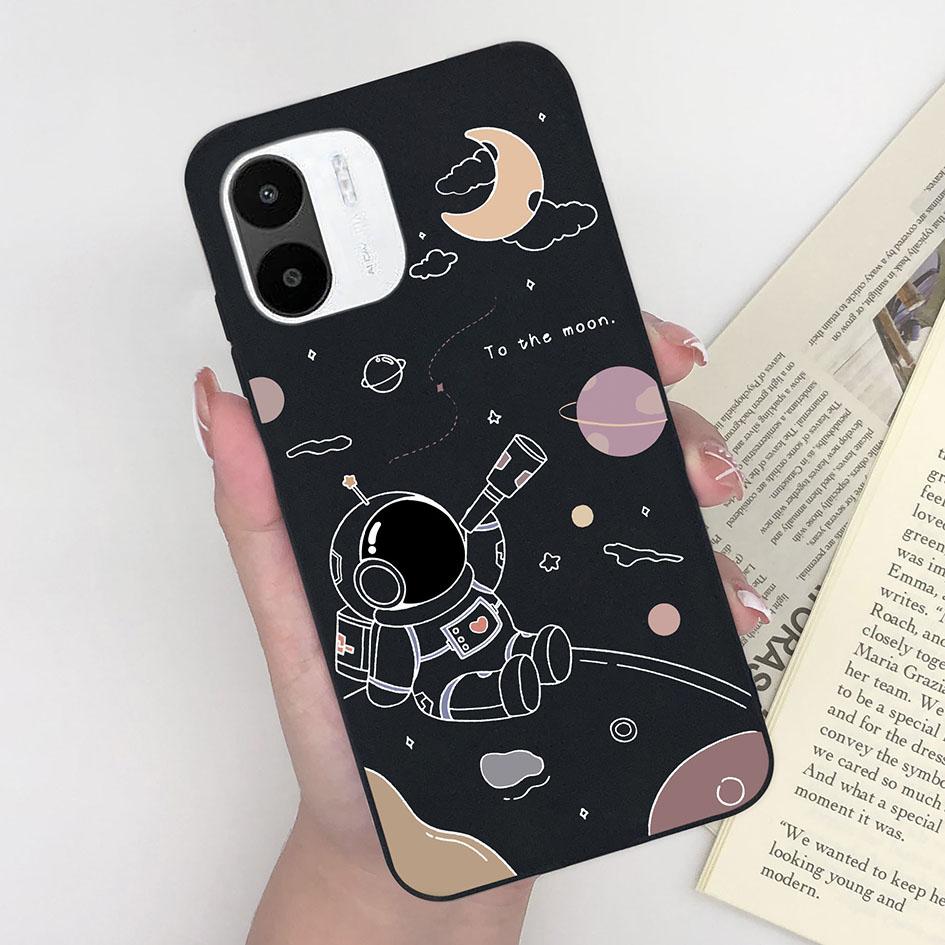 Phone Case For Xiaomi Redmi A2 A2+ A2Plus Capa Fashion Sunflower Avocado Soft Silicone Case Back Cover For Redmi A 2 Funda Coque Xiaomi Redmi A2