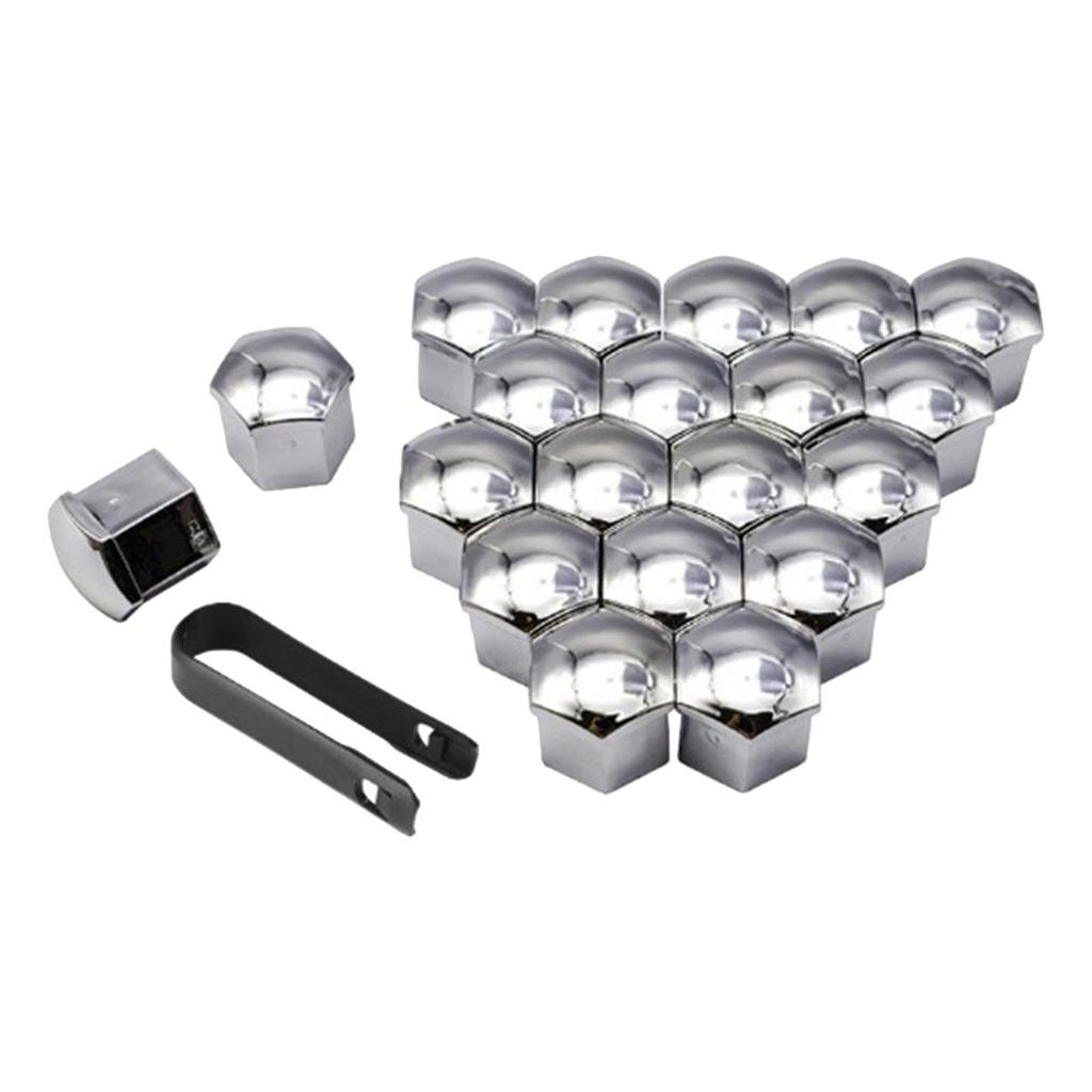 Tachiuwa 20 Pcs Car Wheel Nut Cap Cover Wheel Nut Cap, Bolt Rim Universal