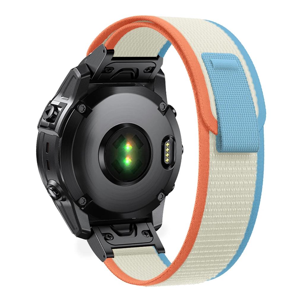 22mm 26mm Nylon Loop Strap for Garmin Fenix 8 51mm 7X 7 Pro Fenix 6X 6 5X 5Plus Tactix 7 High Smartwatch Band Forerunner 965 945