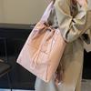 Bag Crossbody Bag Women's New Large Capacity Women's Commuter Drawstring Underarm Bag
