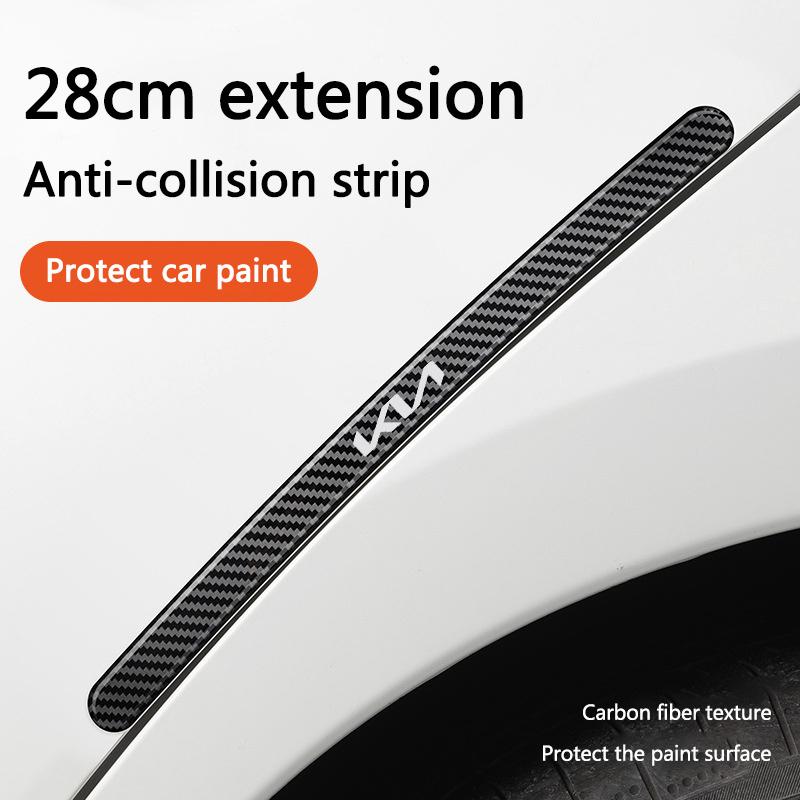 RPFU6 4/8Pcs Car Threshold Sticker with Door Handle Bowl Scratch Protective Stickers For Kia Ceed Sportage Cerato Soul Picanto Optima