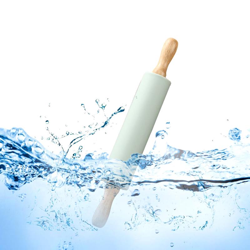 Silicone Dough Mat And Non-Stick Rolling Pins Set Kneading Pad Anti-Slip Pastry Boards For Pizza Pastry Bread Baking Tools