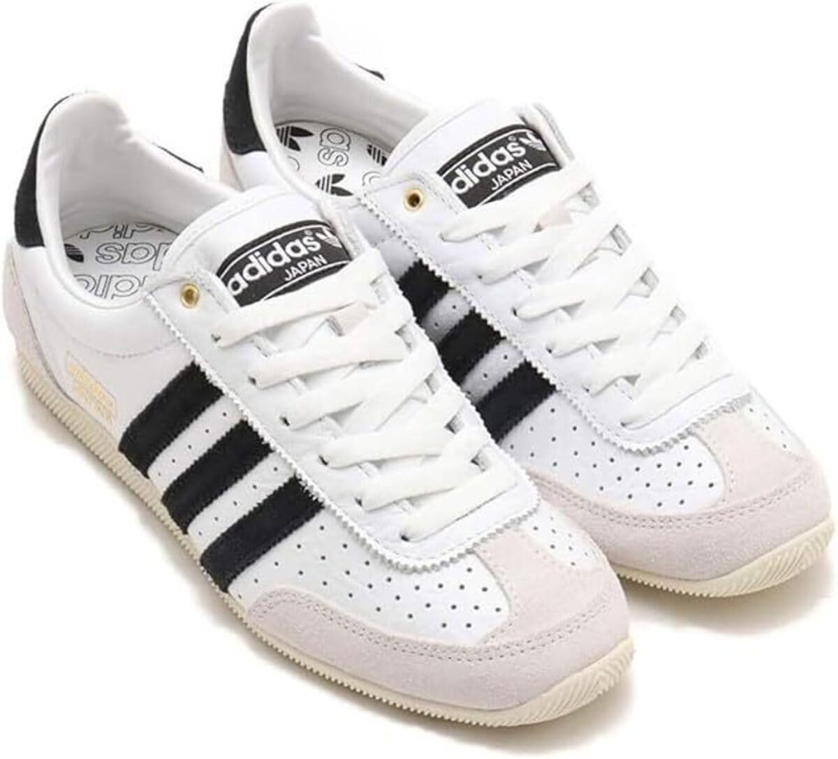 Adidas Japan Footwear IH5489 Size White/Core Black/Gold Metallic, 24.5cm