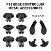 Metal Thumbsticks for PS5 Edge Metal Back Paddle Trigger Button Replacement Accessory Parts for PS5 DualSense Analog Controller, Joysticks,