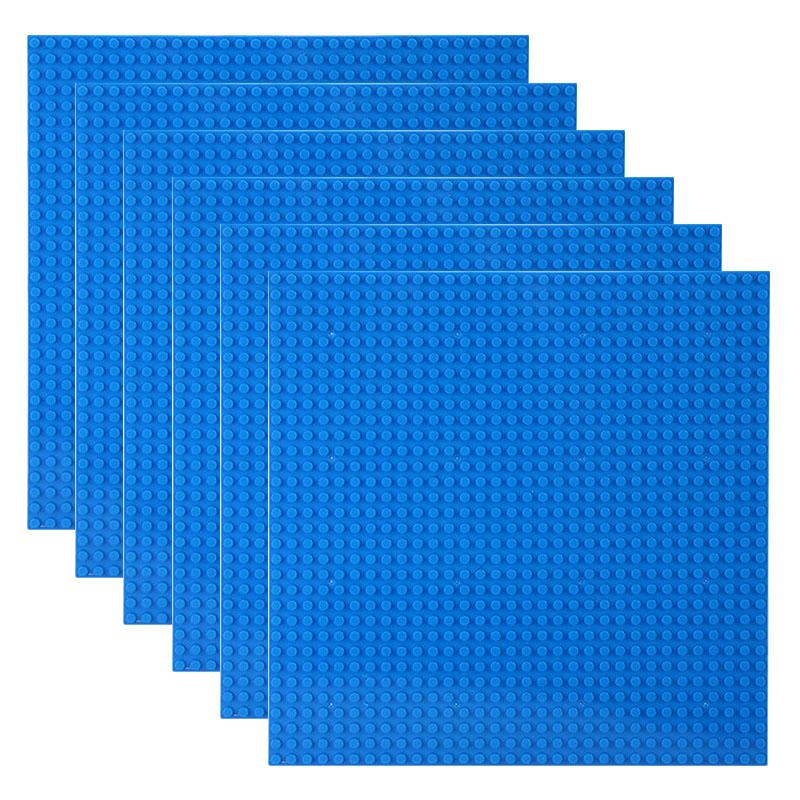 

Non-Toxic 6Pcs Base Plate 32*32 Studs Classic Fiqures Building Blocks Plates Bricksbaseplate Blocks Children Toys For Kid Gifts 32x32