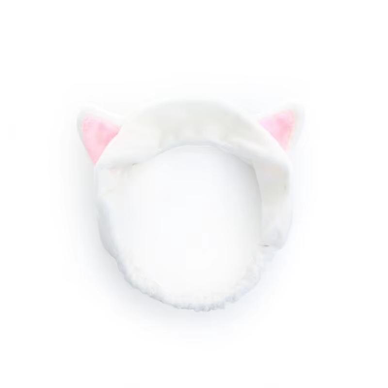 Women Hair Accessories Fashion Cat Ears Headbands Non Slip Elastic Hair Bands For Teen Girls For Long Hair Headbands