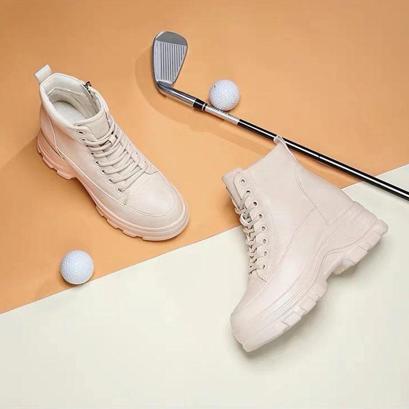 Women Winter Snow Boots High-top Shoes Casual Woman Waterproof Warm Leather Ankle Boots Female High Quality Plush Inner Boots