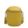 Fashion Leather Small Bag Women's New Versatile First-layer Cowhide Shoulder Messenger Bag Shell Bag Mobile Phone Bag