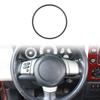Black Alloy Steering Wheel Center Trim Ring For Toyota FJ Cruiser 2007-21