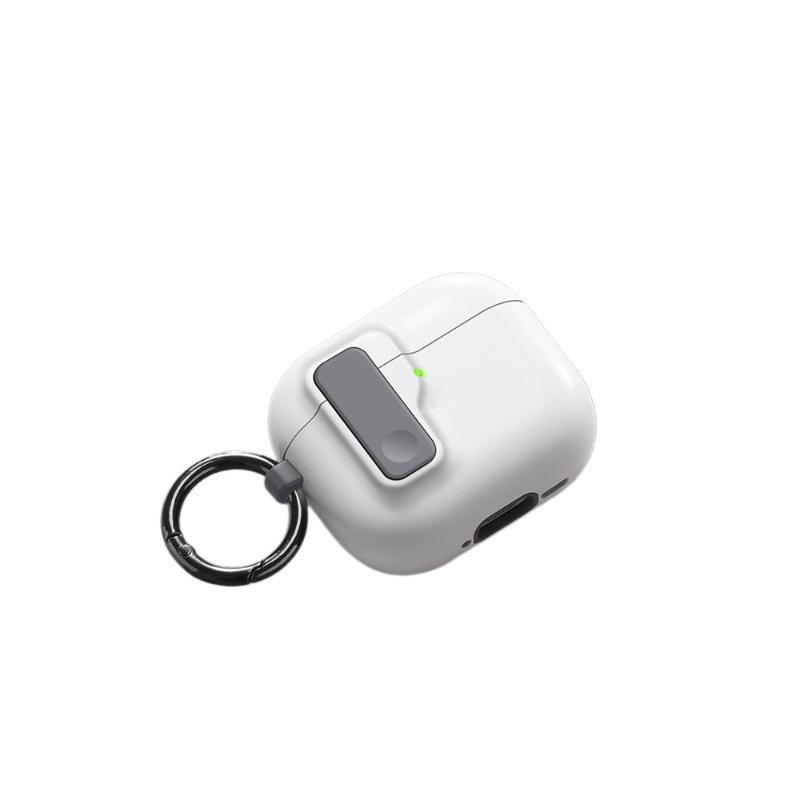 Applicable To AirPods 4th Generation Earphone Case Apple AirPodspro 2nd Generation Wireless Bluetooth Button Earphone Case Soft Case