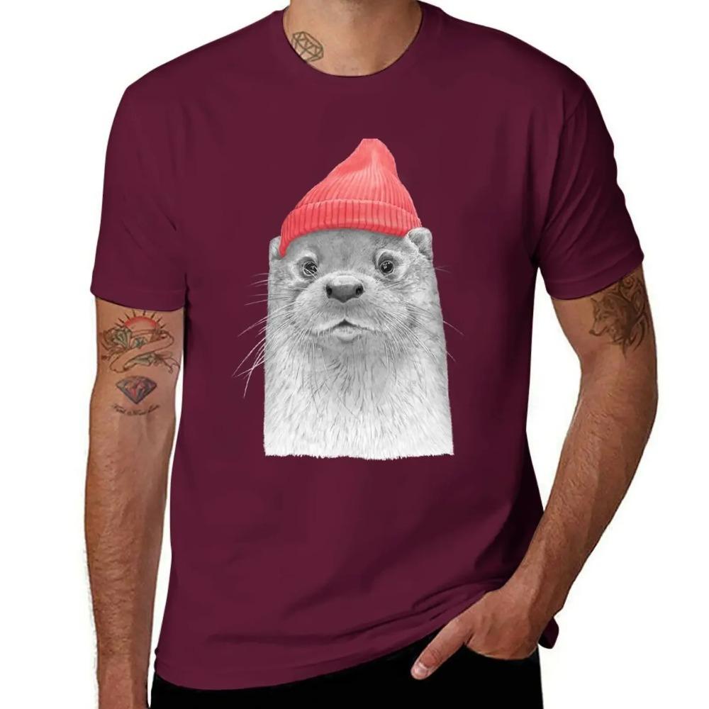 Sea otter T-Shirt tees blanks tshirts for men