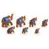 Набор фигурок Семь слоновьих бивней, Seven Elephant Tuskers Showpiece Set of 7,  ExclusiveLane