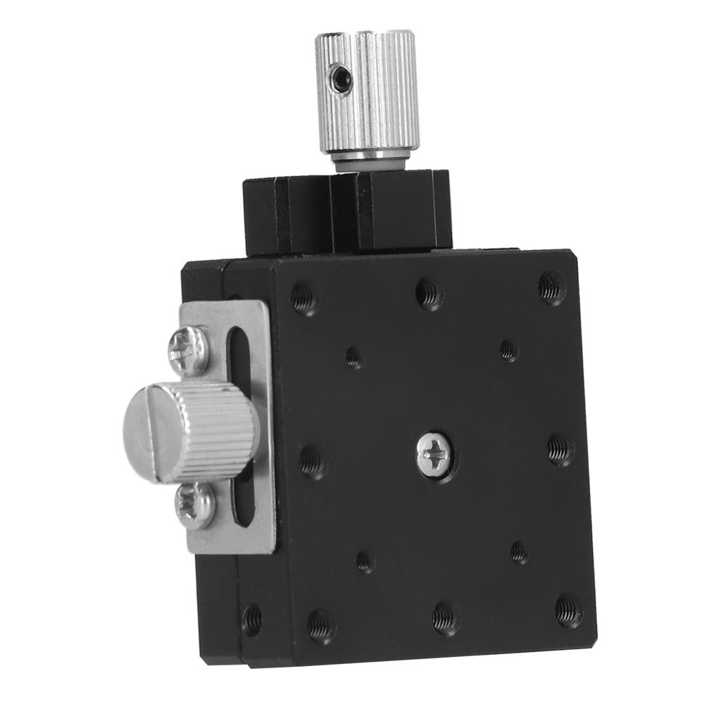 Verstellbühne X-Achsen Manuelle Schiebe-Verstellplattform Schwalbenschwanznut 40x40mm HTGA40