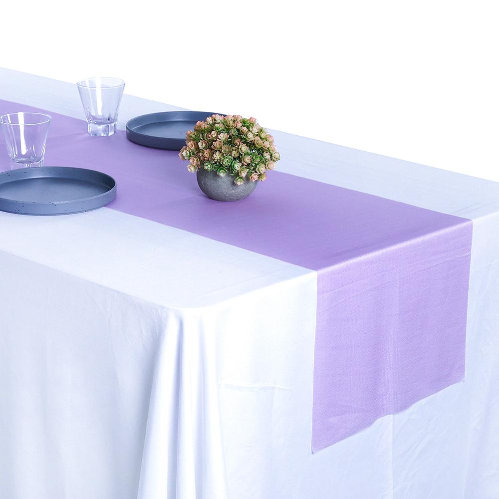 Effulge Chiffon Table Runner Romantic Sheer Table Runners for Wedding Party Bridal Baby Shower Birthday Holiday Decorations