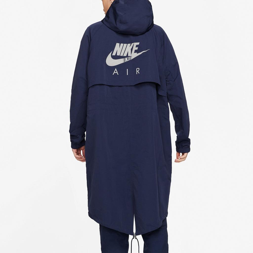 Nike Air x Kim Jones Double-Sided Mid-Length Hooded Jacket Unisex Blue/White DC9983-451