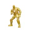 Hasbro Marvel Comics Iron Man Iron Man Comics Collectible Action Retro Design Blister Authentic (Model 01-Gold), 6-inch (15cm) Figure, Packaging,