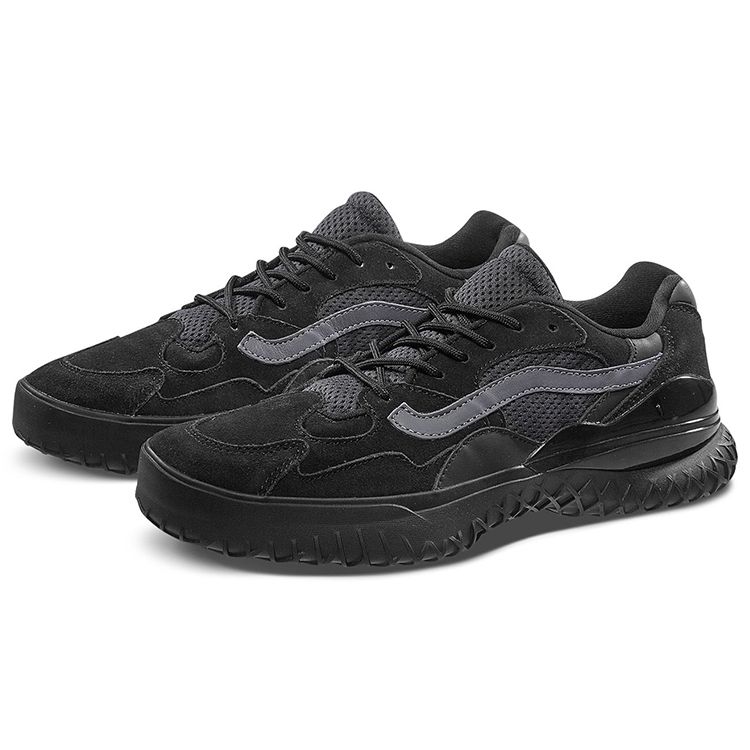Vans City Trl Bsg Retro Low-Top Sports Casual Shoes Unisex sneaker Black VN0A4BTJV8R