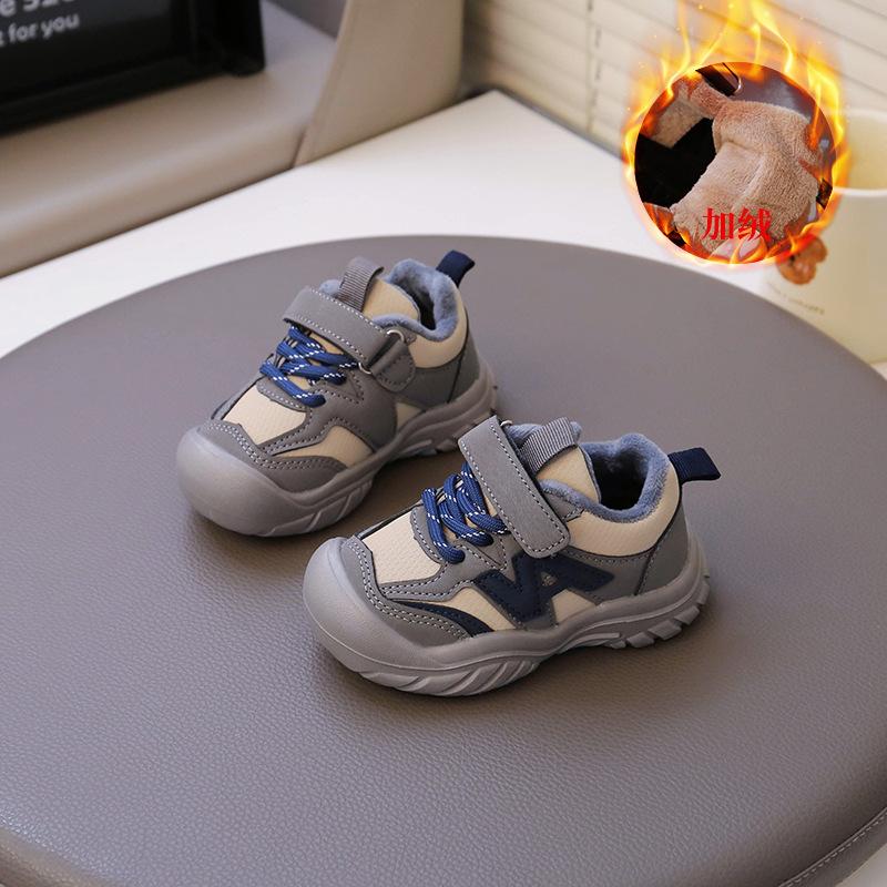 Children's Dad Shoes, Light Cotton Shoes, Velvet To Keep Warm, Low-top Soft-soled To Keep Warm, Classmates 2025 New Mao Mao Shoes