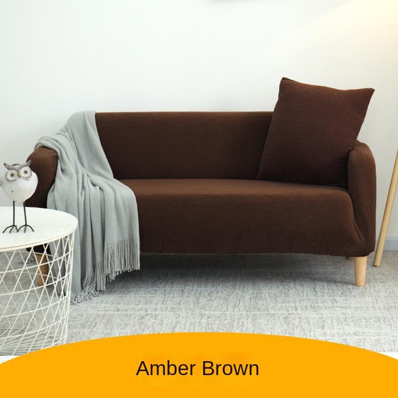 Thickened Sofa Cover, Single or Double Three Seat Sofa Cover, Fully Covered Sofa Cushion Cover