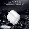 New For Airpods Pro 3 Clear Case Shockproof Protective Case with Keychain&Cleaning Pen Case Cover for AirPods Pro 3rd Generation