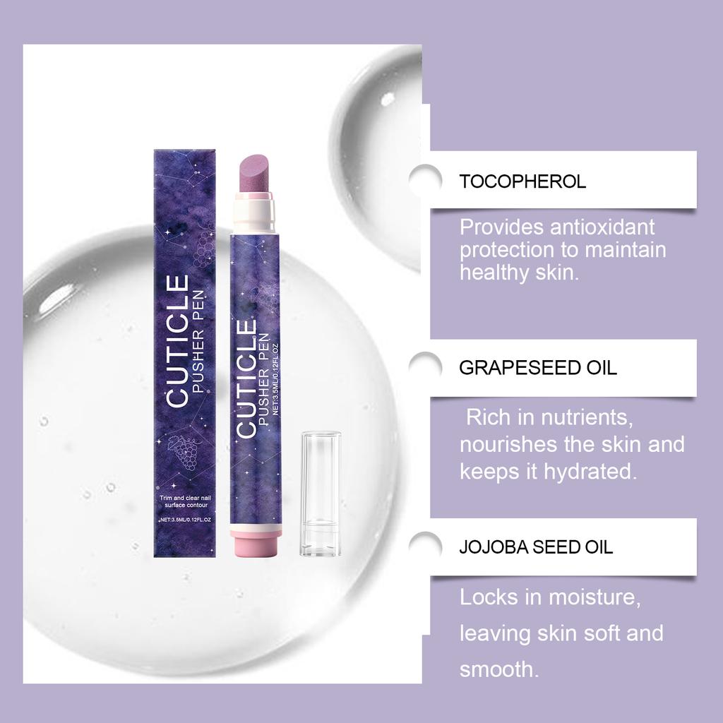 Multi-functional Nail Edge Pen Reduces Dead Skin, Trims Nail Edges, And Provides Nail Salon Care.3.5ML