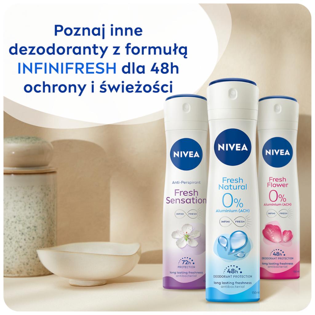 Nivea Fresh Natural 48H Deodorant Spray Women 150ML
