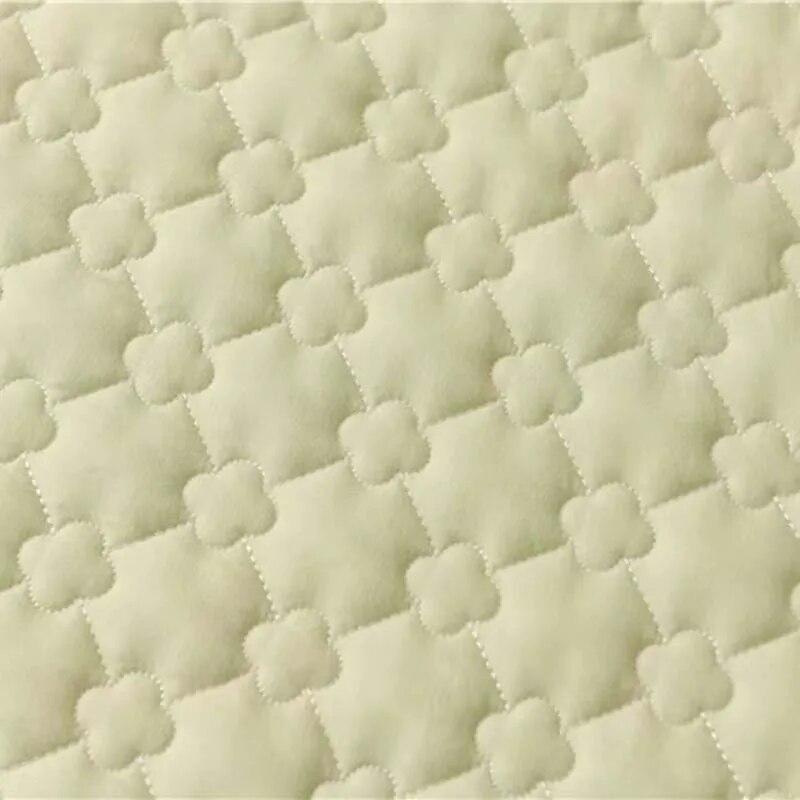 Anti-bacterial Anti-mite Bed Fitted Sheet 100% Cotton Quilted Mattress Cover Thicken All-inclusive Bed Protector Cover