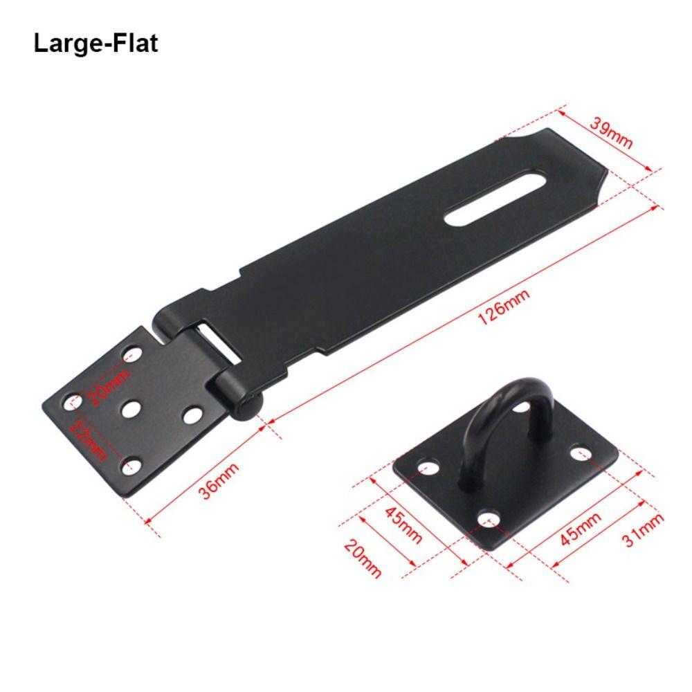 Household Door Clasp Lock Burglar-proof Gate Bolt Durable Shed Latch