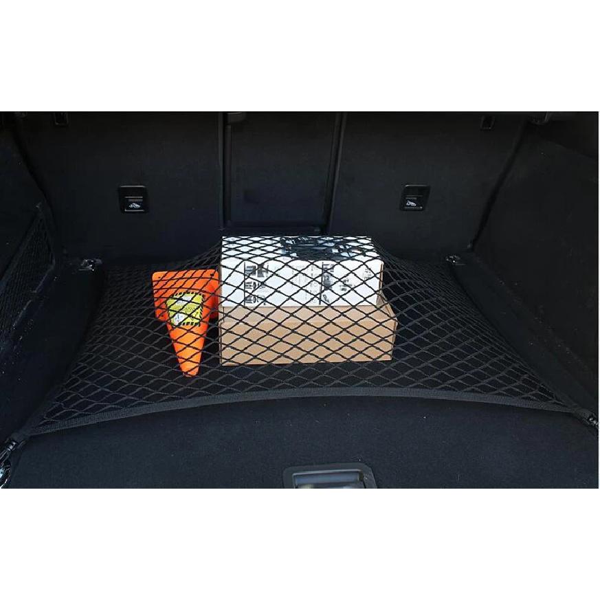 Nylon Stretch Luggage Net Baggage Nets Bag Rack Network Boot Fixed Network 120*60 CM Car Trunk Luggage Stacking Shelf Net