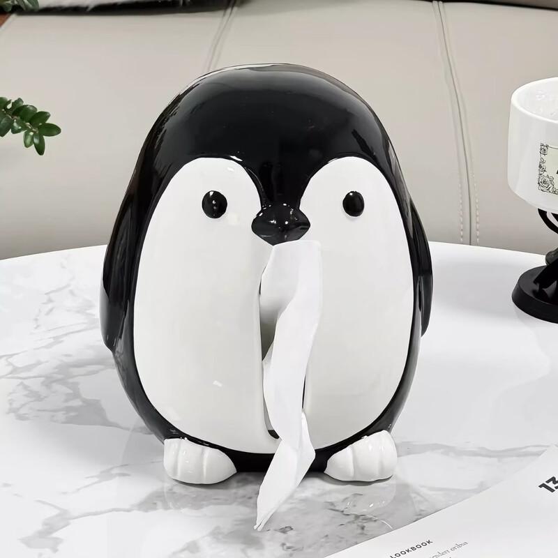 Cute Penguin Tissue Holder