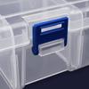 15/28/36 Grids Clear Organizer Box with Adjustable Dividers Compartment Organizer Clear Storage Container for Bead