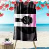 Cartoon Print Beach Towel, Large Soft Quick Dry Towel for Beach Camping Swimming