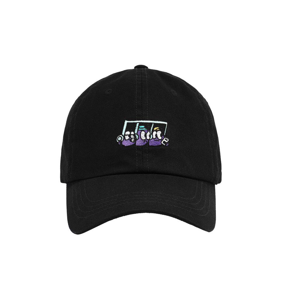 ODDSOCKS Cotton Ball Cap - Play Music (Black)