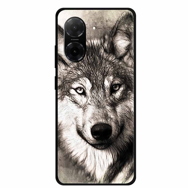 For Xiaomi Redmi A5 A 5 Case New Luxury Painted Cover Soft Silicone Phone Case For RedmiA5 Length 173mm Animals Fundas Coque