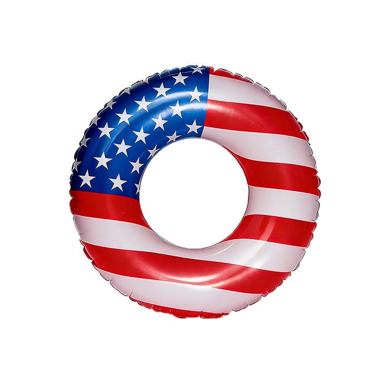 

American Flag Inflatable Swim Ring