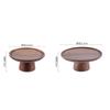 Japanese-style Acacia Wood High Foot Cake Plate Wooden Tray Decoration Wedding Dessert Plate Home Fruit Snack Tray Home Decor