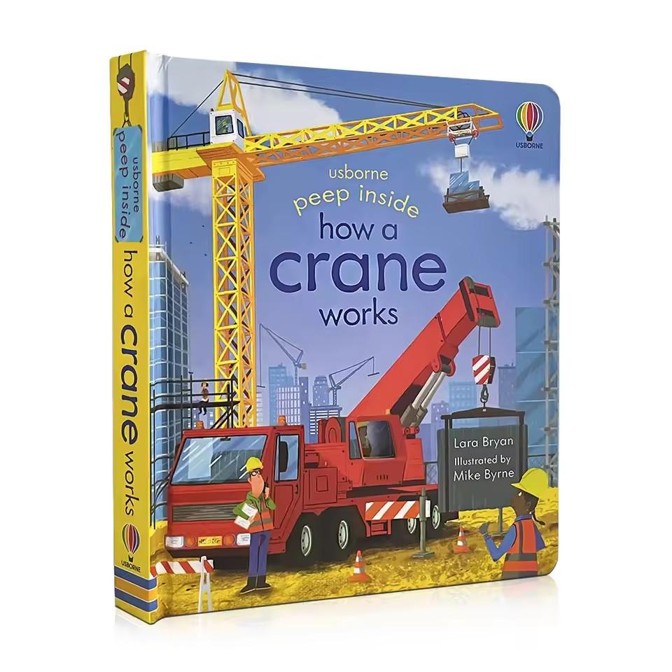 Usborne Загляни внутрь Серия Как это работает Научные знания Обучение Книжка с картинками Английский Ежедневные Книги для чтения перед сном