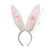 Soft Bunny Ears Headband Comfortable for Festive Photographs