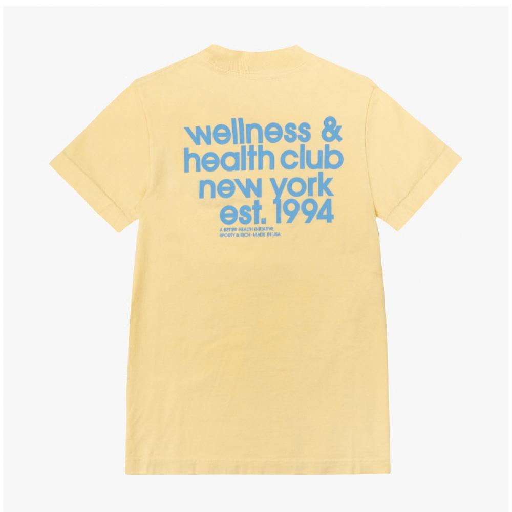 Sporty   Rich To042s402ua Usa Health Club  Health Club  Shared Short Sleeve Tee