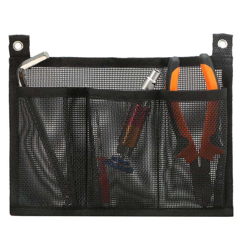 Kayak Mesh Storage Side Pouch Boat Fishing Holder Bag Canoe Mesh Bag