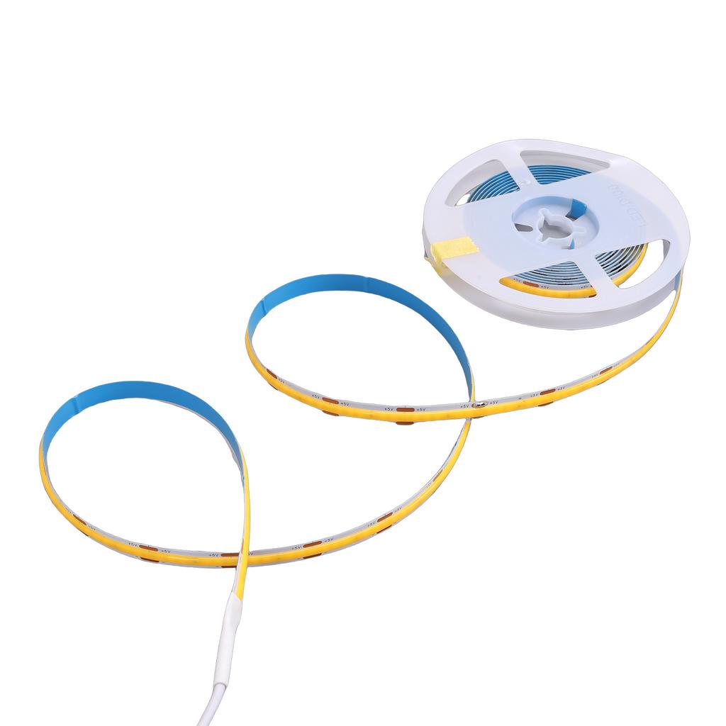 COB LED Strip Lights 800LM IP65 Water Proof Flexible Self Adhesive Tape Lights for Home DIY 13.12ft