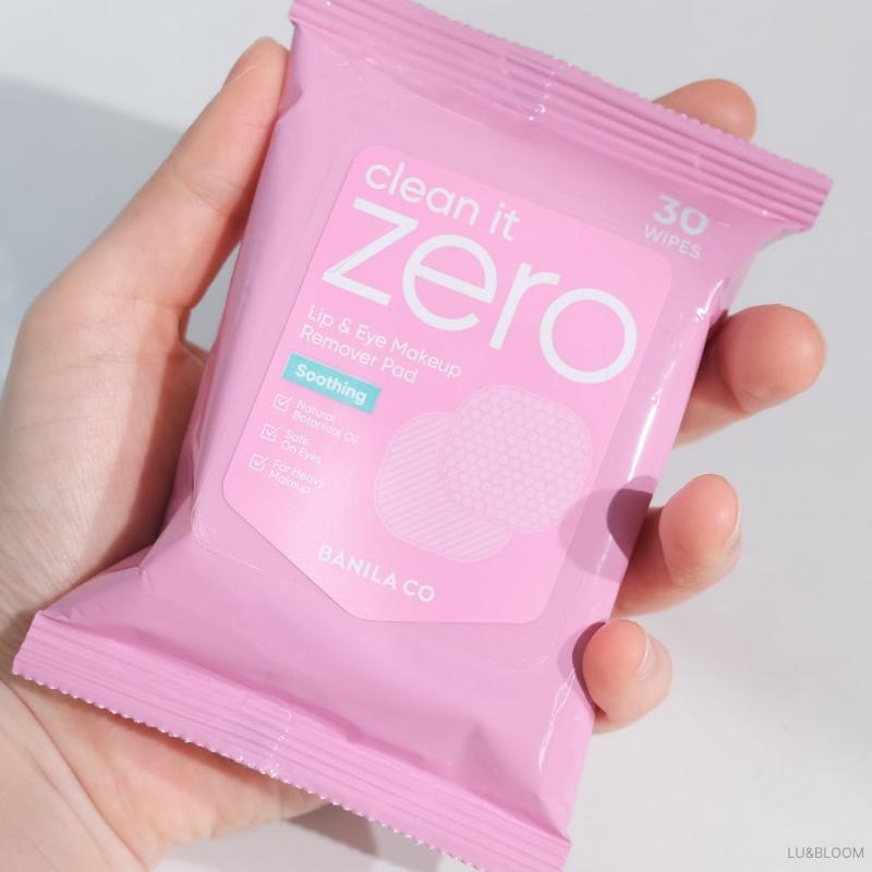 BANILA CO Clean It Zero Soothing Lip & Eye Remover Pad 30 Sheets X 2 Packs (+Free Gift)