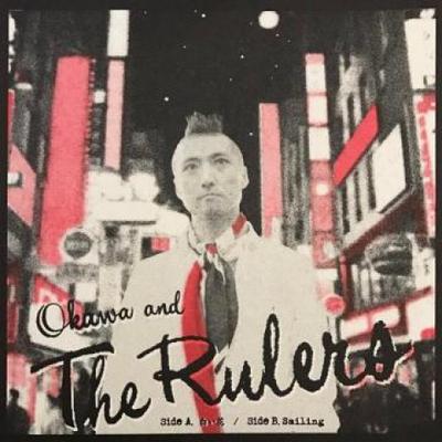7inch Record OKAWA & THE RULERS - White Flowers (Mussieu A Tet'a Pois DBRV003 Down Beat Ruler 2017 Japan Reggae, Ska & Dub