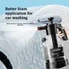 Side-Opening Lid Snow Foam 2L Capacity Pressure Spray Bottle Car Wash Sprayer  Floor Cleaning