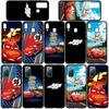 For Samsung Galaxy S25 S24 S23 S22 Ultra FE Plus A17 A37 A57 A56 A55 A06 A16 A15 A36 A35 A05 A25 A54 A34 Phone Case Cars Lightning McQueen Anime Cover