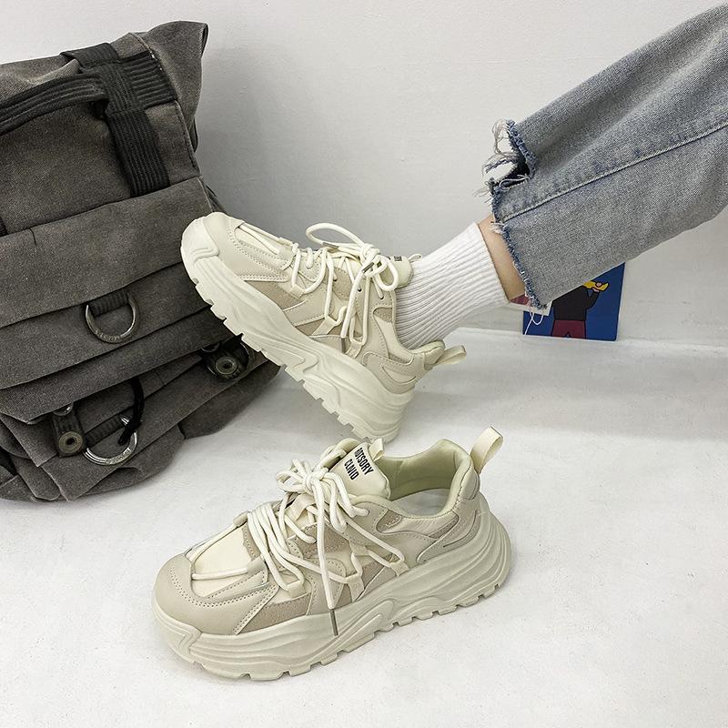 Boutique Dad Shoes Children Spring and Autumn Ins Thick-soled Versatile Student Sports and Leisure Shoes Tide